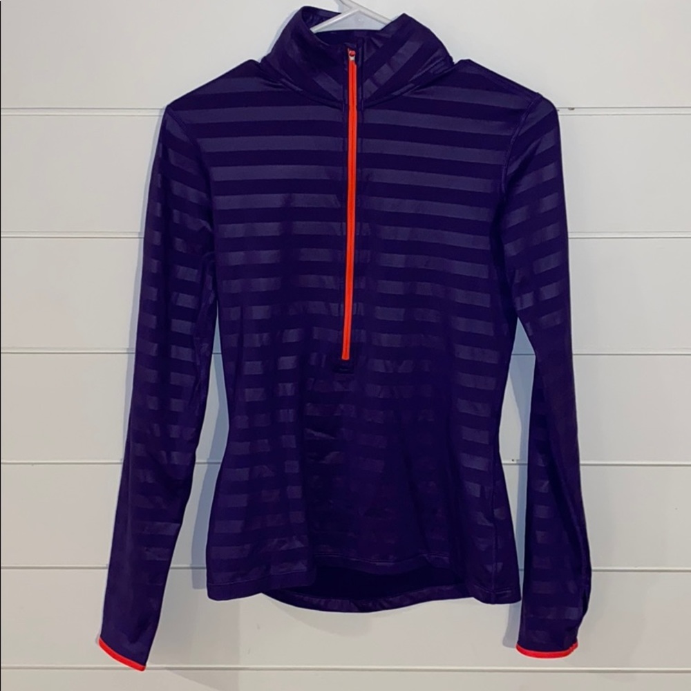 Nike purple zip up